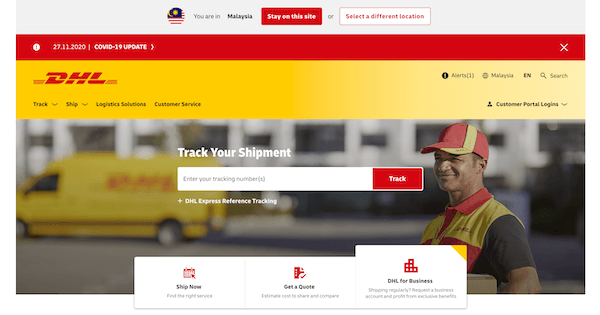 DHL Courier Service Malaysia
