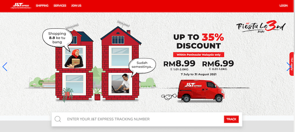 J&T Express Courier Service Malaysia