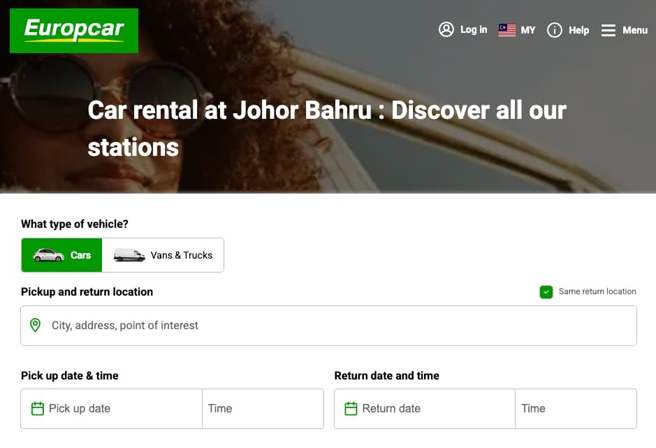 Best Car Rental Options Near Johor Bahru CIQ Europcar Malaysia