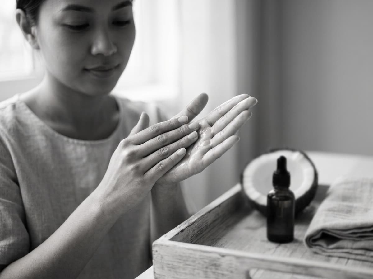 virgin coconut oil for massage and skincare